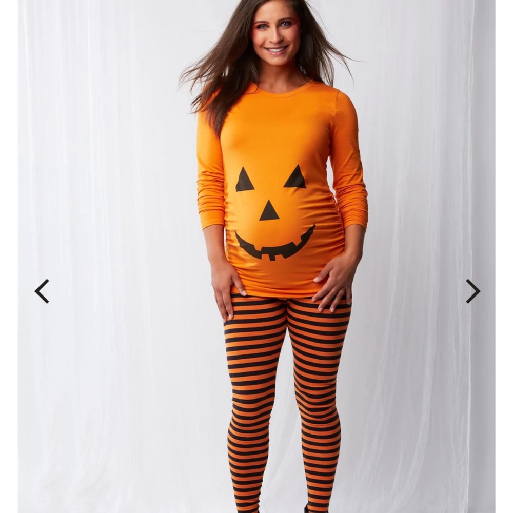 Maternity Pumpkin Halloween Costume